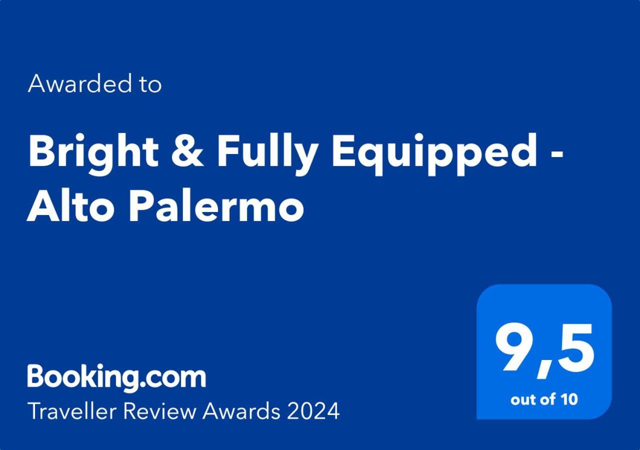 شقة Bright & Fully Equipped - Alto Palermo بوينس آيرس المظهر الخارجي الصورة